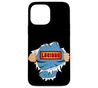 Luciano First Name Superhero for Boys Named Luciano Coque pour iPhone 13 Pro Max