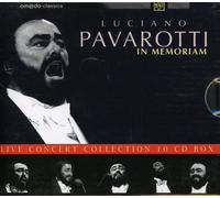 Luciano Pavarotti - In Memoriam live concert collection 10 CD box set