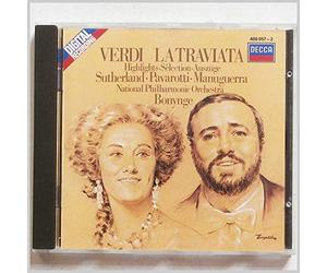 Luciano Pavarotti, Joan Sutherland - Verdi: La Traviata (Highlights) [Music CD]