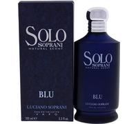 Luciano Soprani Solo Blu Eau de Toilette Spray 3.4 Ounce