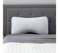 Lucid Oreiller en Mousse déchiquetée avec découpe d'épaule - Loft Personnalisable - Housse Amovible et Lavable à Fermeture éclair - Housse en Rayonne de Bambou