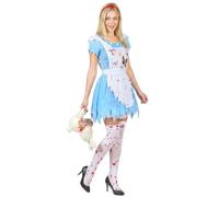 LUCIDA Déguisement Alice ensanglantée femme