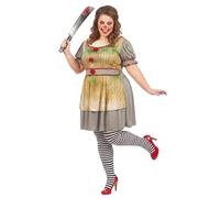 LUCIDA Déguisement clown psycho grande taille femme