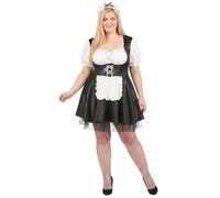 LUCIDA Déguisement grande taille soubrette femme