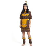 LUCIDA Déguisement indienne ceintrée femme