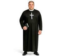 LUCIDA Déguisement prêtre grande taille homme
