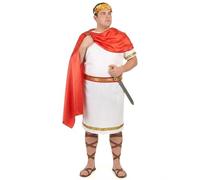 LUCIDA Déguisement romain avec couronne grande taille homme
