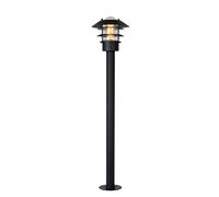 Lucide 11874/99/30 Lanterne/lampadaire Exterieur, Aluminium, 60 W, Noir