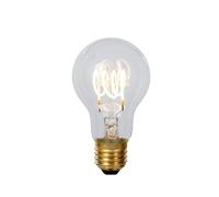 LUCIDE A60 - Ampoule filament - Ø 6 cm - LED Dim. - E27-1x4,9W 2700K - Transparent