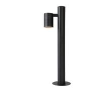 LUCIDE ARNE-LED - Borne extérieur - Ø 6,3 cm - LED - GU10-1x5W 2700K - IP44 - Noir