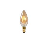 LUCIDE C35 - Ampoule filament - Ø 3,5 cm - LED Dim. - E14-1x3W 2200K - Ambre