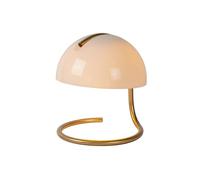 LUCIDE CATO - Lampe de table - Ø 23,5 cm - 1xE27 - Blanc