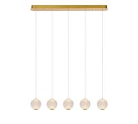 LUCIDE CINTRA - Suspension - LED Dim. - 5x4,7W 2700K - Transparent
