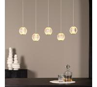 LUCIDE CINTRA - Suspension - LED Dim. - 5x4,7W 2700K - Transparent