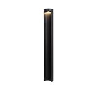 LUCIDE COMBO - Borne extérieur - Ø 9 cm - LED - 1x9W 3000K - IP54 - Noir