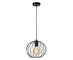 LUCIDE DANZA - Suspension - Ø 25 cm - 1xE27 - Noir
