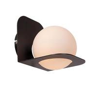 LUCIDE DAVY - Applique murale Salle de bains - 1xG9 - IP44 - Noir