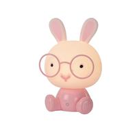 LUCIDE DODO RABBIT - Veilleuse Chambres d'enfant - LED 3 StepDim - 1x3W 4000K - Rose
