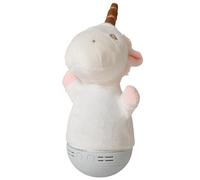 LUCIDE Dolly - Lampe de table pour chambre d'enfant - Piles - LED - 1 x 3 W 2700 K - Avec fonction musique - Blanc