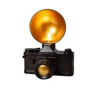 LUCIDE EXTRAVAGANZA CAMERA - Lampe de table - 1xE14 - Noir