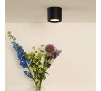 LUCIDE FEDLER - Spot plafond - Ø 12 cm - LED Dim to warm - GU10 (ES111) - 1x12W 2200K/3000K - Noir