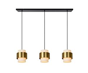 LUCIDE FIRMIN - Suspension - 3xE27 - Or Mat/Laiton