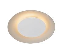 LUCIDE FOSKAL - Plafonnier - Ø 21,5 cm - LED - 1x6W 2700K - Blanc