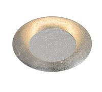 Lucide FOSKAL - Plafonnier - Ø 21,5 cm - LED - 1x6W 2700K - Argenté
