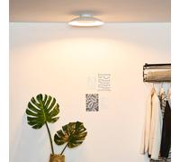 LUCIDE FOSKAL - Plafonnier - Ø 34,5 cm - LED - 1x12W 2700K - Blanc