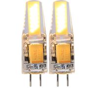 LUCIDE G4 - Ampoule led - Ø 0,9 cm - LED - G4-1x1,5W 2700K - Transparent (Lot de 2)