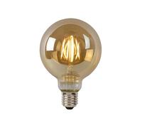 LUCIDE G95 - Ampoule filament - Ø 9,5 cm - LED Dim. - E27-1x5W 2700K - Ambre