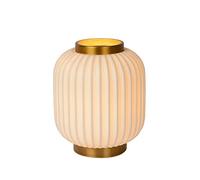 LUCIDE GOSSE - Lampe de table - Ø 19,5 cm - 1xE14 - Blanc