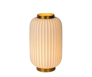 LUCIDE GOSSE - Lampe de table - Ø 19,7 cm - 1xE14 - Blanc