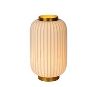 LUCIDE GOSSE - Lampe de table - Ø 19,7 cm - 1xE14 - Blanc