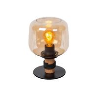 LUCIDE ILONA - Lampe de table - Ø 18 cm - 1xE27 - Ambre