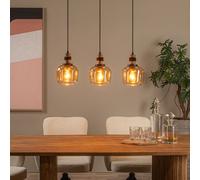 Lucide ILONA Suspension linéaire à 3 sources lumineuses, E27, 45408/03/62,