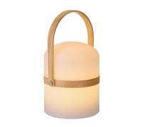 Lucide JOE - Lampe De Table Extérieur - Ø 14,5 cm - LED Dim. - 1x3W 2800K - IP44 - Blanc