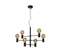 LUCIDE LEANNE - Suspension - 6xE27 - Noir