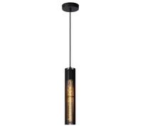 LUCIDE LIONEL - Suspension - Ø 6,5 cm - 1xE27 - Noir