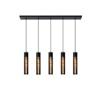 Lucide LIONEL Suspension à 5 sources lumineuses, E27, 73406/05/30,