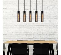 Lucide LIONEL Suspension à 5 sources lumineuses, E27, 73406/05/30,