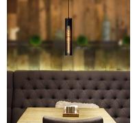 LUCIDE LIONEL - Suspension - Ø 6,5 cm - 1xE27 - Noir