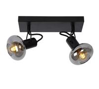 LUCIDE MADEE - Spot plafond - 2xE14 - Noir