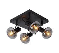 LUCIDE MADEE - Spot plafond - 4xE14 - Noir
