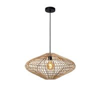 LUCIDE MAGALI - Suspension - Ø 56 cm - 1xE27 - Bois clair