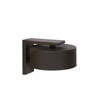 Lucide Ono Applique murale, Aluminium, marron foncé, 20 x 15,5 cm, E14