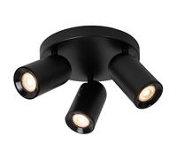 Lucide PUNCH Projecteur, GU10, 3 sources lumineuses, 13958/13/30,