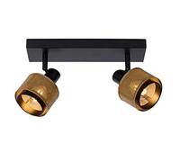 LUCIDE RAFA - Spot plafond - 2xE14 - Noir