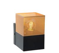 LUCIDE RENATE - Applique murale - 1xE27 Noir/Or Mat/Laiton