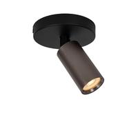 LUCIDE RITMO - Spot plafond - Ø 10 cm - 1xGU10 (MR11) - Café